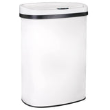 13 Gallon 50L Black Stainless Steel Automatic Sensor Trash Can Touch Free Lid
