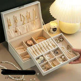 1PC Necklace Earrings Jewelry Storage Organizer Box, Ideal choice for Gifts