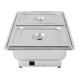 13.5L/14.26Qt Electric Chafing Dish Buffet Set, Stainless Steel Buffet Server, Food Warmer