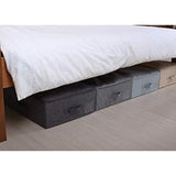 Folding Washable Dustproof Under Bed Storage Bins with Lids for Closet