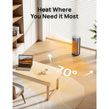DREO Space Heaters for Indoor Use with Remote, Large for Bedroom