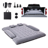 Full Size Truck Beds Inflatable Air Mattress with 12V Air Pump 2 Pillow