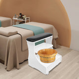 Foot Bath Stool Foot Rest Pedicure Manicure Funiture Trolley Footbath