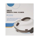 Automatic Robotic Pool Cleaner with Two Suction Inlets and Intelligent Path