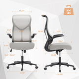 JHK Ergonomic Mesh Lumbar Support Office Desk Computer Chair High Back