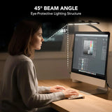 Adjustable Gooseneck Swing Arm Desk Lamp, 28.2 Tall, Ultra-Bright for Home