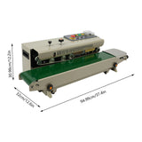 Heat Sealer Machine 850W Continuous Band Bag Automatic Continuous Heat Bag Sealing