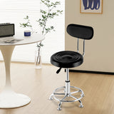 Salon Chair with Comfortable Backrest, Adjustable Long-Hour Sitting Without Fatigue, 330lbs Weight