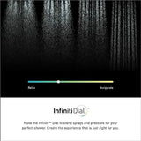 Verso Eco-Performance Round 9 Rain Shower Head with Infiniti Dial and Magnetix Docking 1.75 GPM