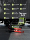 YESPER 12V/24V 6000A Jump Starter: 36400mAh Power Station + 3-Mode LED, for Gas/Diesel Engines, Cars to Boats, -40°C~60°C