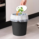 Small Trash Can, 3 Pack 1.8 Gallons Bathroom Trash Can, Slim Waste Basket