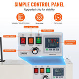 6-12mm Width Vertical Continuous Band Sealer 600W Power Carbon Steel