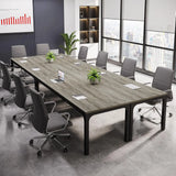 6.5ft Conference Room Table, 78.74" W x 27.56" D Large Office Meeting Table