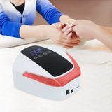 96W ABS Rechargeable Nail Lamp,White Red Black Automatic Sensor UV LED Nail Dryer