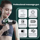 Powerful Massage Gun with 99 Speed Adjustable Levels 8 Attachments