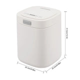 2.5L Electric Composter for Kitchen, Smart Countertop Compost Bin Odorless