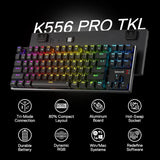 Redragon K556 PRO TKL Wireless RGB Gaming Keyboard