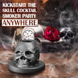 Cocktail Smoker Kit with Torch, Whiskey Infuser Set for Bourbon Drinks