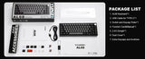 YUNZII AL68 Silver Wireless Custom Mechanical Keyboard