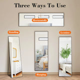 JHK 64"x21" Full Body Wall Mirror Standing Hanging or Leaning for Living Room