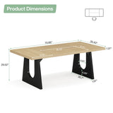 Tribesigns 70.86-Inch Executive Desk, Large Computer Office Desk
