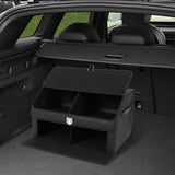 Double-Layer Car Trunk Organizer with Magnetic Lock Storage Organizers Collapsible Car Storage Bin