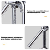 Orange Juice Maker Stainless Steel Manual Juicer Handheld Vegetable Fruit Home Squeezer