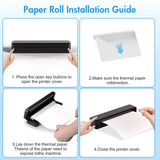 Portable Printers Wireless Inkless Thermal A4 Label Maker US Letter/A4/A5/B5 Android iOS Phone & Laptop