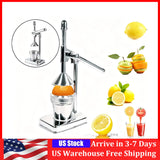 Orange Juice Maker Stainless Steel Manual Juicer Handheld Vegetable Fruit Home Squeezer