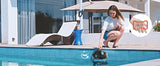 INSE Y10 Cordless Robotic Pool Cleaner, 90 Mins Runtime, Self-Parking