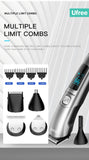 Ufree Electric Hair Cutting Machine Beard Trimmer Hair Clipper Rechargeable Man Shaver Trimmer Barber