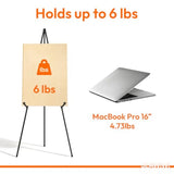 Lightweight Easel Stand for Wedding Signs, 66 Inch Adjustable Display Easel, Metal Poster Stand for Wedding