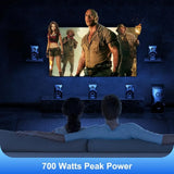 700 Watts Peak Power 5.1/2.1Wired Home Stereo Speaker System