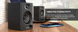 OHAYO 60W Computer Speakers for Gaming and Music, Active Bluetooth