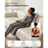 Full Body Massage Mat w/ Heat Vibrating and Heating Massage Pad for Sofa