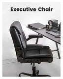 Black Mesh Gaming Office Chair Mid Back Lumbar Support Adjustable Height Swive