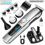 Ufree Electric Hair Cutting Machine Beard Trimmer Hair Clipper Rechargeable Man Shaver Trimmer Barber