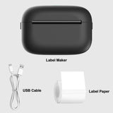 Mini Label Printer Maker Portable 2 Inch Thermal Wireless Bluetooth Stickers Printer for Home School Compatible IOS Android