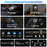 【Ship from US】Ulefone RugKing 9600mAh Up to 16GB+256GB Waterproof NFC 4G Rugged Smartphone Android 15 50MP Camera Global