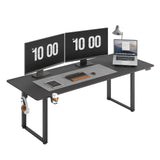 Electric Lifting Table, Square Standing Computer Desk Stand Up Desk With 4 Legs