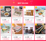 Microwave Oven Special Box Household Plastic Heating Fresh Keepeing Box