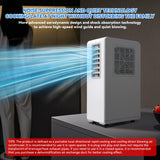 Portable Air Conditioner Mobile Air Cooler Dehumidifier w/4H Timer Remote
