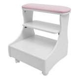 Pedicure Stool Foot Foot Bath Stool with 4 Wheels Foot Rest Pedicure Manicure Funiture
