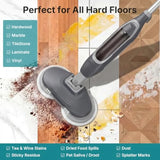 All-in-One Scrubbing Steam Mops for Floor Cleaning with Rotating Pads