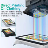 Sihao A3 DTG Printer L805 DTG Flatbed Printer Direct Print to Clothes T-shirt Printing Machine A3 DTG Direct