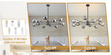8/12/16 Light Sputnik Chandelier Mid Century Modern Chandelier Height Adjustable