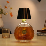 Wireless Bottle Table Lamp 3-color and Stepless Dimming Night Lamp 2000mAh Desk Lamps