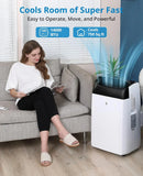Acekool 14,000 BTU Air Conditioners 3-IN-1 Quiet AC Unit with Remote Control