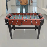 Football Game Set, 47.2*24in Foosball Table w/ Scoreboard&Ball Storage Box