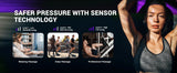 Leg Compression Massager for Circulation and Pain Relief